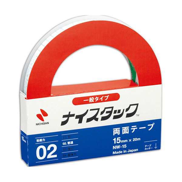 たのめーる】ニチバン ナイスタック 再生紙両面テープ ブン