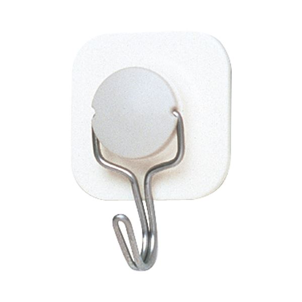 (まとめ) オート 粘着自在フック 耐荷重1.5kg白 OH-7Nシロ 1パック（2個） 〔×30セット〕〔代引不可〕の通販は