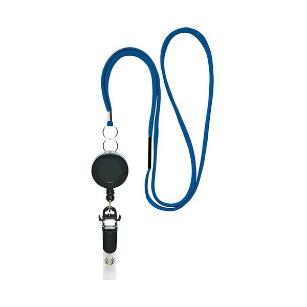 (まとめ) ソニック リール式吊り下げひも 青 NF-569-B 1本 〔×30セット〕〔代引不可〕の通販は