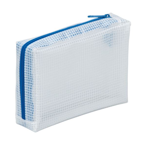 (まとめ) マグエックス メッシュケース マチあり A7 青 MMCL-A7 1枚 〔×30セット〕〔代引不可〕の通販は 15,530円