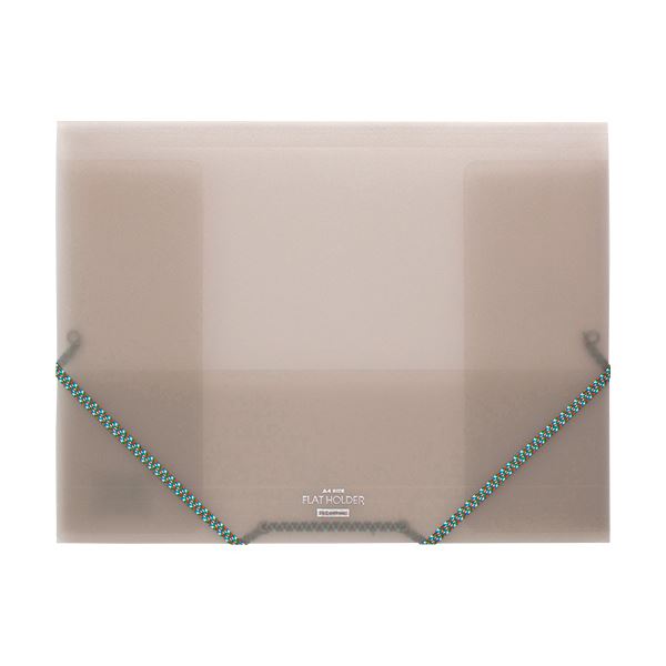 (まとめ) ビュートン フラットホルダー A4 50枚収容 背幅5〜32mm スモーク NFH-A4-CS 1冊 〔×30セット〕〔代引不可〕