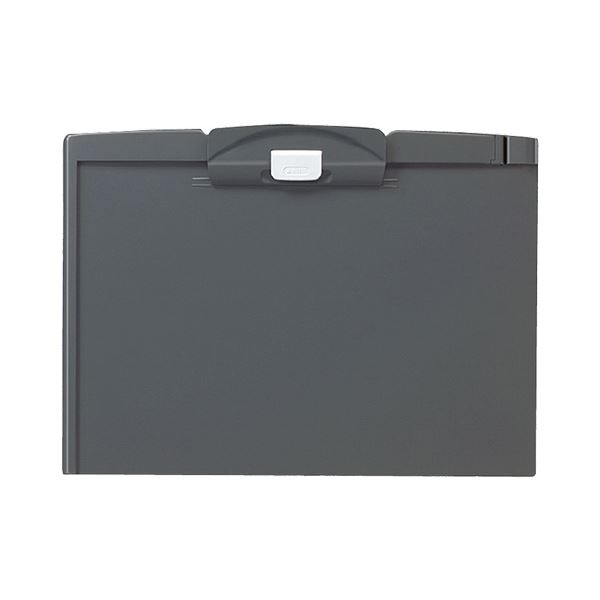 （まとめ）コクヨ 用箋挟B（クロス貼り）カラーA4ヨコ ダークグレー ヨハ-C23DM 1セット（10枚）〔×3セット〕