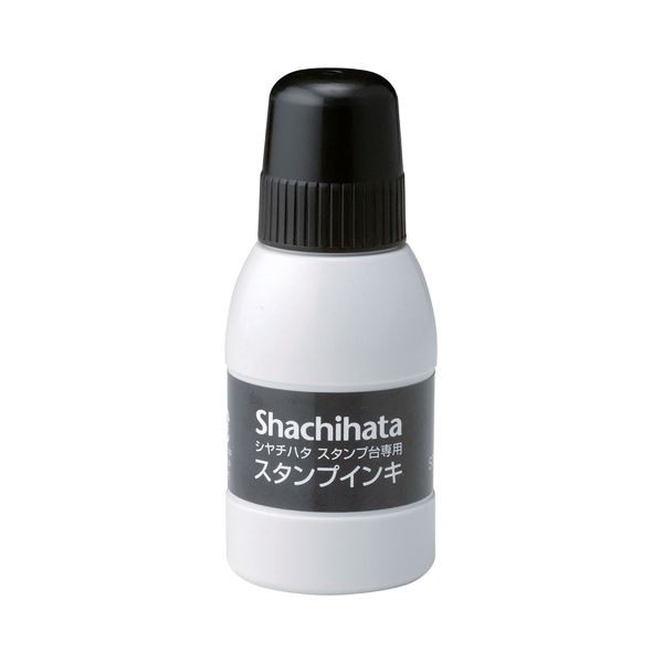 (まとめ) シヤチハタ スタンプ台専用補充インキ 40ml 黒 SGN-40-K 1個 〔×30セット〕〔代引不可〕