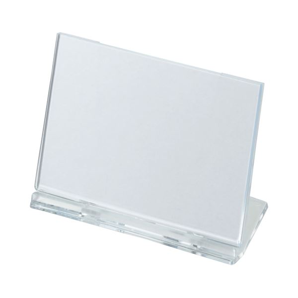 (まとめ) 光 カード立て 可動式 W100×H65mm 透明 UC1-1 1個 〔×50セット〕〔代引不可〕 9,435円