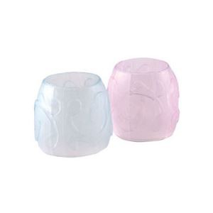 (まとめ) TANOSEE カラー指サック S ピンク3個・ブルー2個 1パック 〔×50セット〕〔代引不可〕の通販は 13,420円