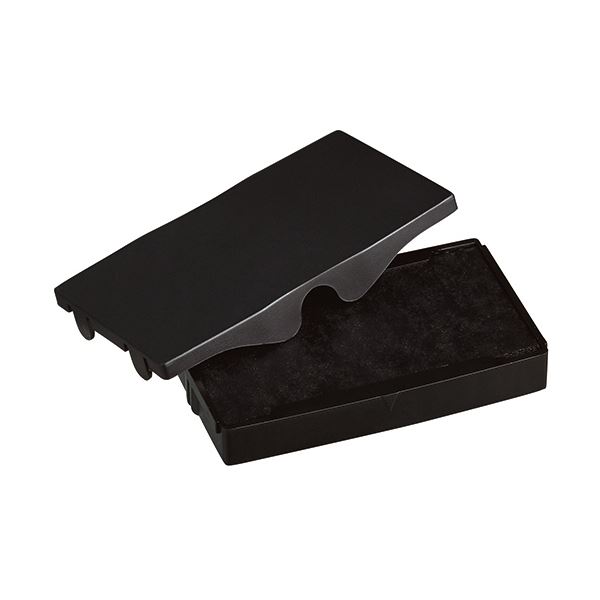 (まとめ) シャイニー スタンプ内蔵型角型印S-853専用パッド 黒 S-853-7B 1個 〔×50セット〕〔代引不可〕の通販は 26,440円