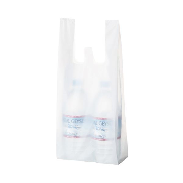 (まとめ) TANOSEE 乳白レジ袋 16号ヨコ190×タテ460×マチ幅120mm 1パック（100枚） 〔×50セット〕〔代引不可〕の通販は 15,610円