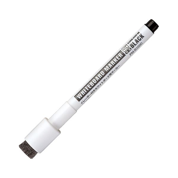 (まとめ) コクヨイレーザー付ホワイトボード用マーカー マグネット付 極細 黒 PM-B100D 1本 〔×100セット〕〔代引不可〕の通販は 13,393円