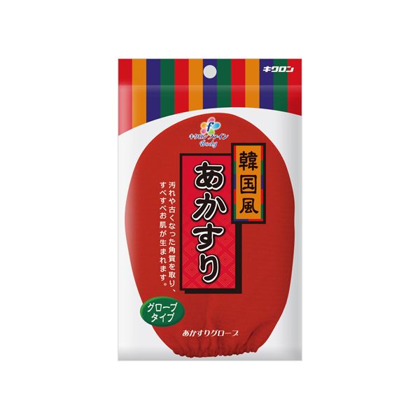 (まとめ) キクロン ボディタオル/バス用品 〔垢すりグローブ〕 横13×縦18cm ミトンタイプ 韓国風 〔×60個セット〕〔代引不可〕の通販は