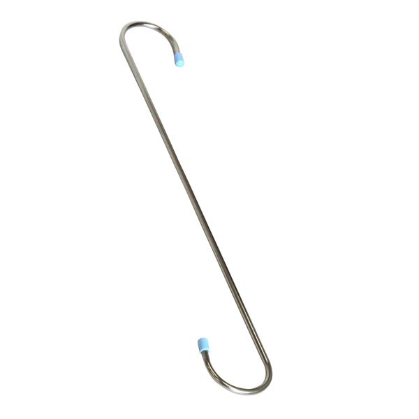 (まとめ) S字フック/フリーフック 〔40cm 2個入〕 大型 ステンレス製 頑丈 洗濯用品 園芸 ガーデニング 〔×24個セット〕〔代引不可〕の通販は 20,505円