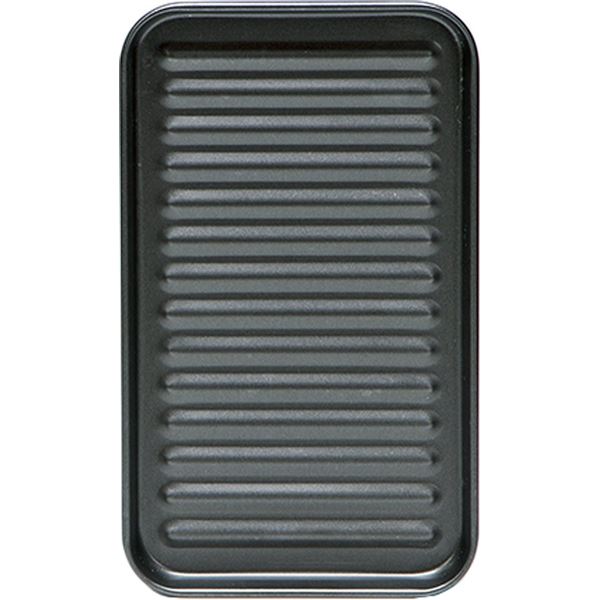 (まとめ) トースターパン/調理器具 〔トレー〕 アルミ製 フッ素樹脂加工 朝ごはん調理 時短調理 〔×40個セット〕〔代引不可〕