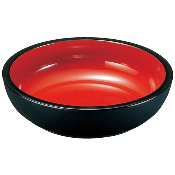 尺2 ABS こね鉢/調理器具 〔外黒内朱天黒 A〕 直径360mm×95mm 日本製 〔和食 レストラン 店舗 お店〕〔代引不可〕の通販は 5,058円
