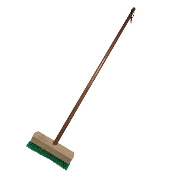 （まとめ）山崎産業 自由箒A 木柄 46cmスペア C2-045U-FS 1個〔×10セット〕