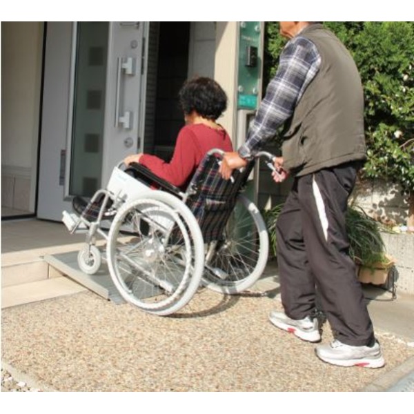 車椅子用スロープ　Tacaof  新品 テイコブ車いす用スロープ〔代引不可〕の通販はau PAY