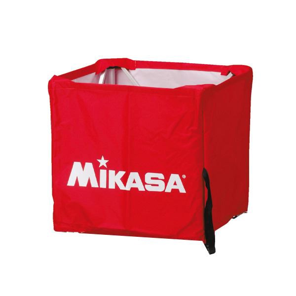 MIKASA（ミカサ）器具 ボールカゴ用（箱型・小） 幕体のみ レッド 〔BCMSPSS〕〔代引不可〕