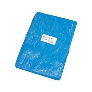 ストロングシート（ブルーシート♯2000タイプ） 2.7ｍ×3.6ｍ [20枚入] 〔0905-00003〕〔代引不可〕の通販は
