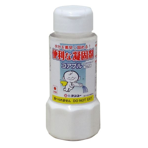 便利な凝固剤 コアプル ふりかけタイプ 100g入 15個セット〔代引不可〕の通販は 20,650円