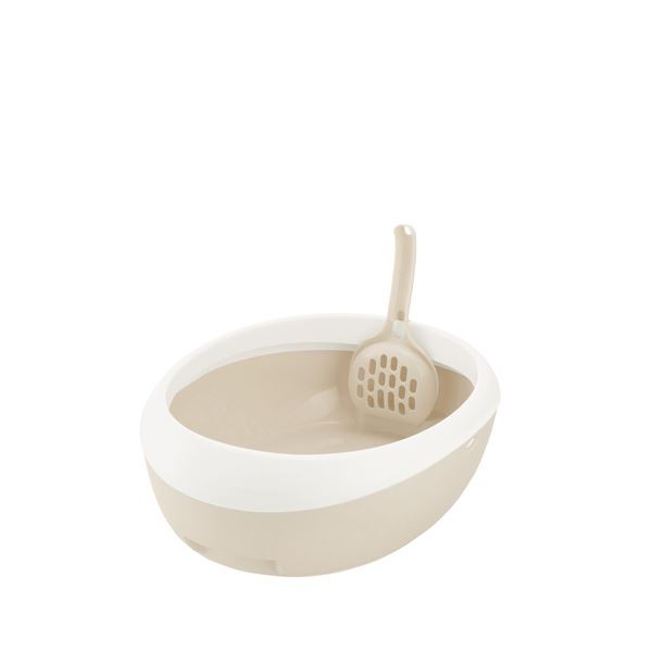 （まとめ）ラプレ ネコトイレ S ホワイト (ペット用品) (×5セット）〔代引不可〕の通販は