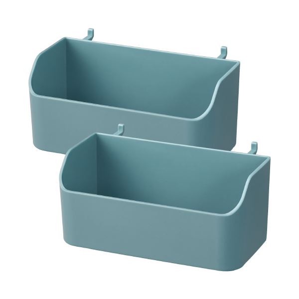 （まとめ）キングジム PEGGY ミニコンテナ PGP02アオ（×20セット）〔代引不可〕の通販は