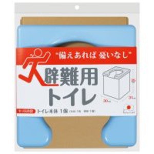 （まとめ）サンコー 避難用トイレ R-58（×5セット）〔代引不可〕