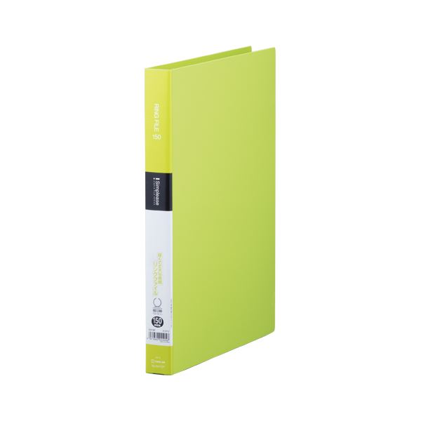 （まとめ） キングジム シンプリーズ リングファイル 19mm 黄緑〔×50セット〕〔代引不可〕の通販は 16,702円