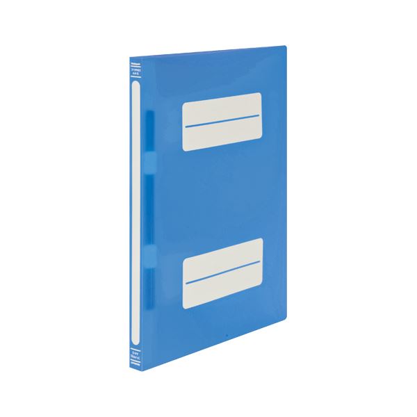 （まとめ） ナカバヤシ PP製フラットファイル A4S 半透明 ブルーC〔×50セット〕〔代引不可〕の通販は 10,268円