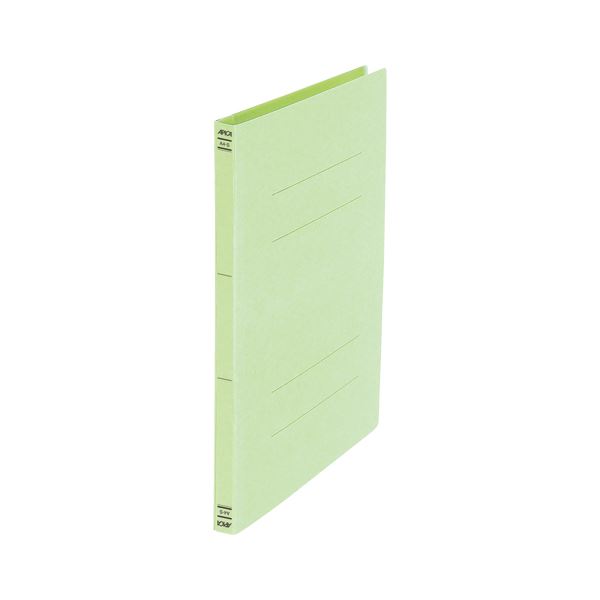 （まとめ） アピカ フラットファイル A4S ウグイス〔×50セット〕〔代引不可〕の通販は