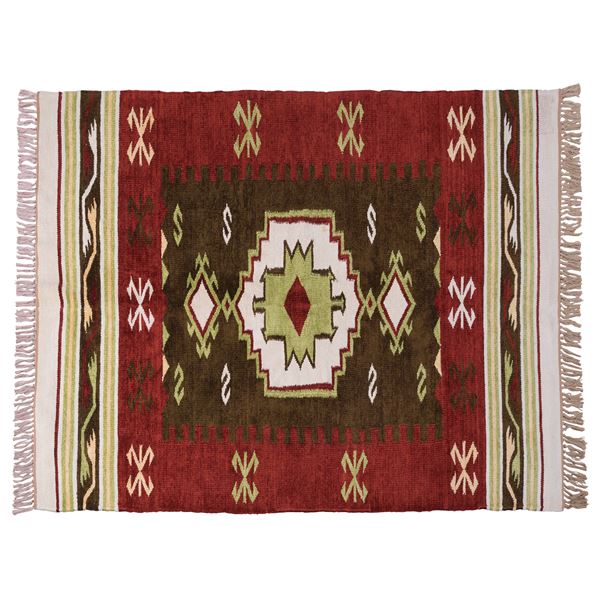 ラグマット 絨毯 幅170×奥行230cm TTR-163B 長方形 綿 コットン インド製 リビング ダイニング ベッドルーム 寝室 居間 170×230cm ラグ TTR-163B  インテリア雑貨 インテリア