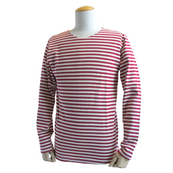 ロシア軍放出ボーダー長袖未使用デットストック レッド L〔代引不可〕の通販は