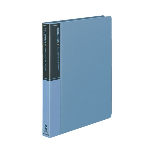 コクヨ クリヤーブック（タフネス）替紙式 A4タテ 30穴 23ポケット付属 背幅33mm 青 ラ-F730B 1セット（20冊）〔代引不可〕の通販は