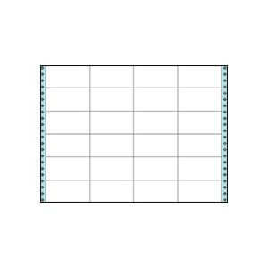 コクヨ 連続伝票用紙（タックフォーム）横15×縦10インチ（381.0×254.0mm）12片 ECL-759 1箱（500シート） たのめーるコクヨ 連続伝票用紙(タックフォーム) 横15×縦10インチ