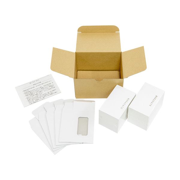 （まとめ）キヤノン 森林認証 名刺両面マットコート クリーム 3255C007 1箱（500枚）〔×2セット〕〔代引不可〕