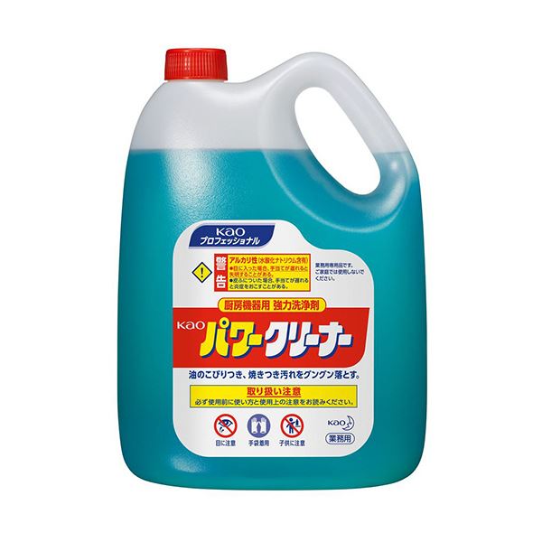 （まとめ）花王 パワークリーナー 業務用 4.5L 1本〔×2セット〕〔代引不可〕の通販は