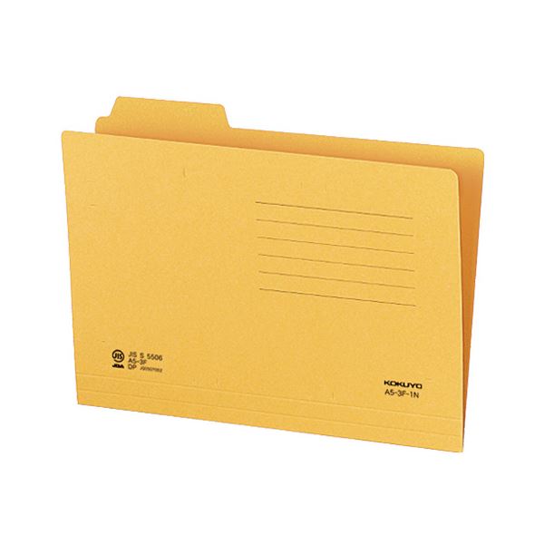 （まとめ）コクヨ 1/3カットフォルダー A5第1見出し A5-3F-1N 1セット（20冊）〔×5セット〕〔代引不可〕の通販は 7,762円