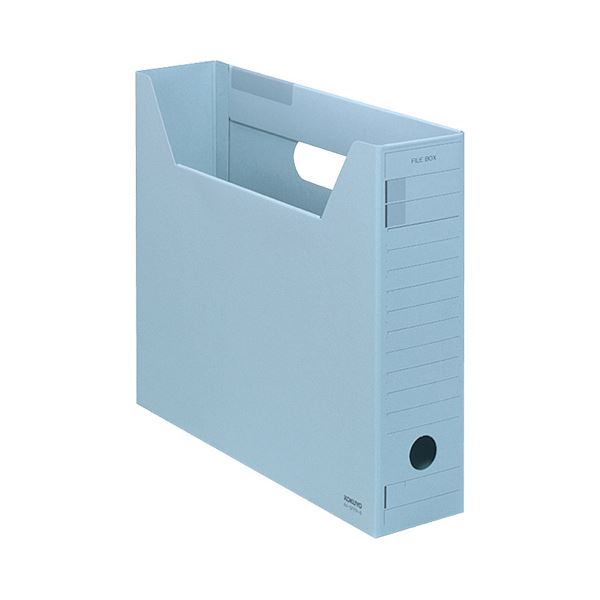 （まとめ）コクヨ ファイルボックス-FS（Fタイプ）A4ヨコ 背幅75mm 青 A4-SFFN-B 1セット（5冊）〔×5セット〕〔代引不可〕