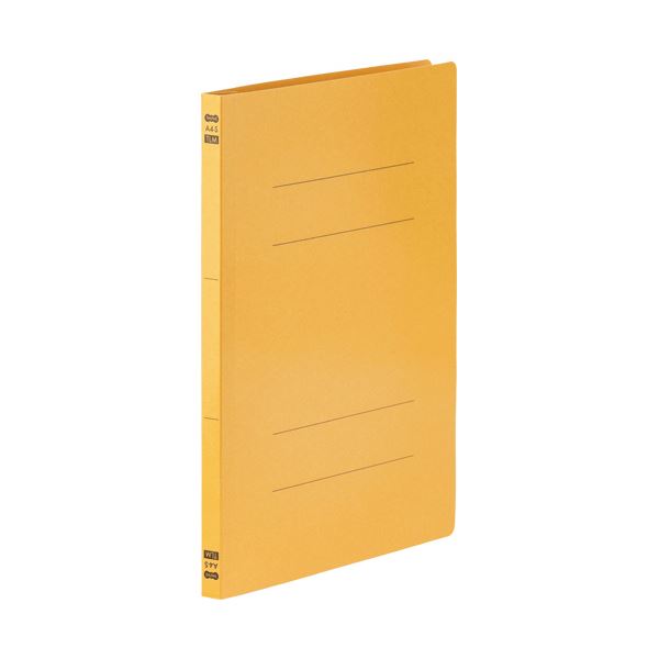 （まとめ）TANOSEE フラットファイルPPラミネート表紙タイプ A4タテ 150枚収容 背幅17.5mm イエロー 1セット（30冊：10冊×3パック）〔×5セット〕〔代引不可〕の通販は 10,468円