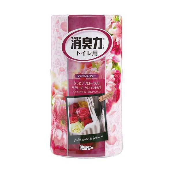 （まとめ）エステー トイレの消臭力 ラブリーブーケ400ml 1セット（5個）〔×5セット〕〔代引不可〕