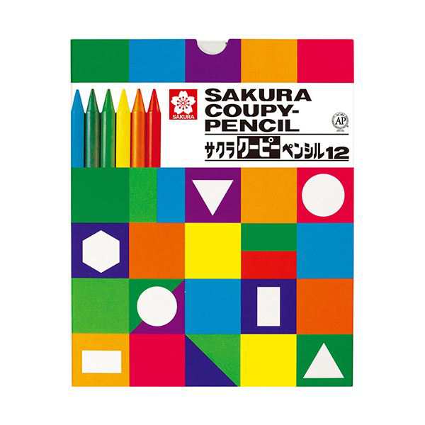（まとめ）サクラクレパス クーピーペンシル12色（紙箱入）FY12K 1パック〔×10セット〕〔代引不可〕