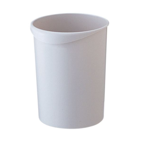 （まとめ）TANOSEE くず入れ 丸型 8Lグレー 1個〔×20セット〕〔代引不可〕の通販は