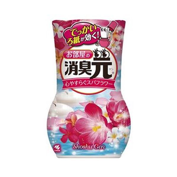 （まとめ）小林製薬 お部屋の消臭元心やすらぐスパフラワー 400ml 1セット（3個）〔×10セット〕〔代引不可〕の通販は