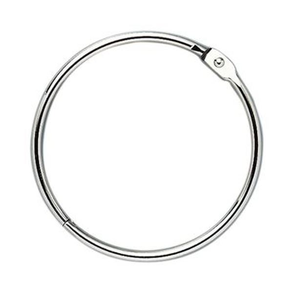 (まとめ) TANOSEE カードリング 内径20mm 1セット（100個：10個×10パック） 〔×10セット〕 まとめ） TANOSEE カードリング 内径38mm 1パック（10個） ×20セット