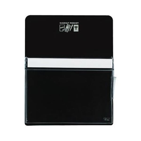（まとめ）コクヨ マグネットポケット A4300×240mm 黒 マク-500ND 1個〔×10セット〕〔代引不可〕の通販は
