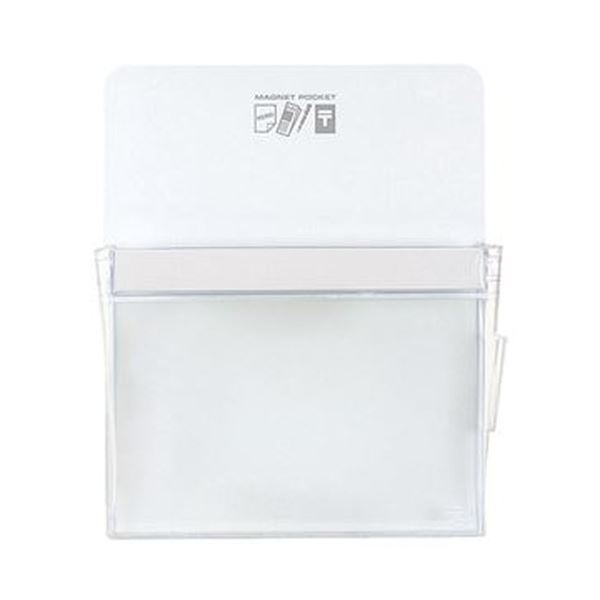 （まとめ）コクヨ マグネットポケット A4300×240mm 白 マク-500NW 1個〔×10セット〕〔代引不可〕の通販は