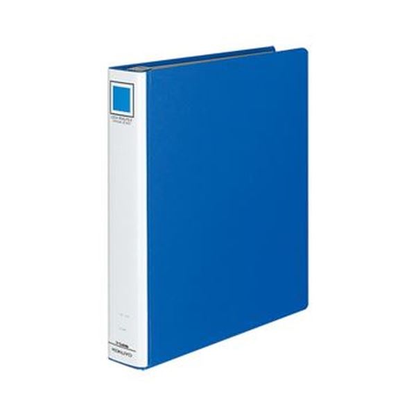 （まとめ）コクヨ ロックリングファイル（シングルレバー）A4タテ 4穴 300枚収容 背幅55mm 青 フ-TL444B 1冊〔×10セット〕〔代引不可〕の通販は 16,067円