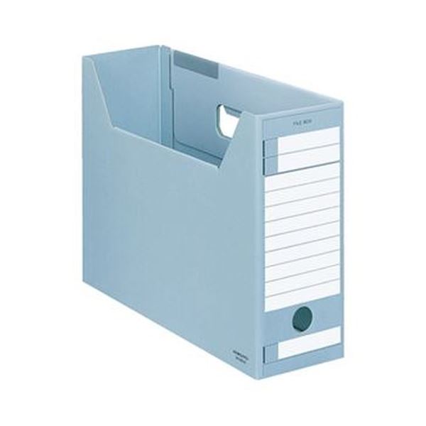 （まとめ）コクヨ ファイルボックス-FS（Eタイプ）（A4ジャスボックス）A4ヨコ 背幅102mm 青 A4-LFE-B 1セット（5冊）〔×10セット〕〔代引不可〕の通販は