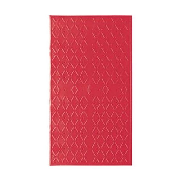 （まとめ）アロン化成 吸着すべり止めマット浴槽内用 M 36×70cm レッド 535-458 1枚〔×3セット〕〔代引不可〕の通販は