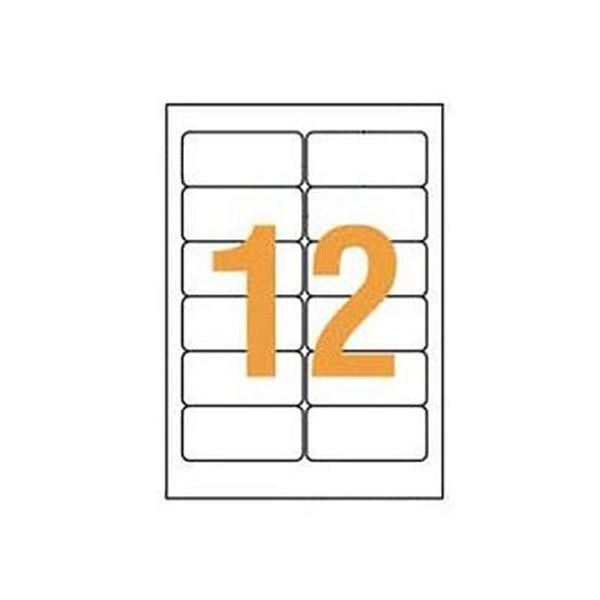 （まとめ）ライオン事務器 LPタックラベル A4判42×90mm（12片入）LP-212W1 1箱（100シート）〔×3セット〕〔代引不可〕