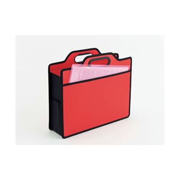 （まとめ）ライオン事務器 オフィスキャリングバッグ（ビジカル）タテ330×ヨコ365×厚さ110mm イエロー BK-353B 1セット（5個）〔×3セット〕〔代引不可〕の通販は