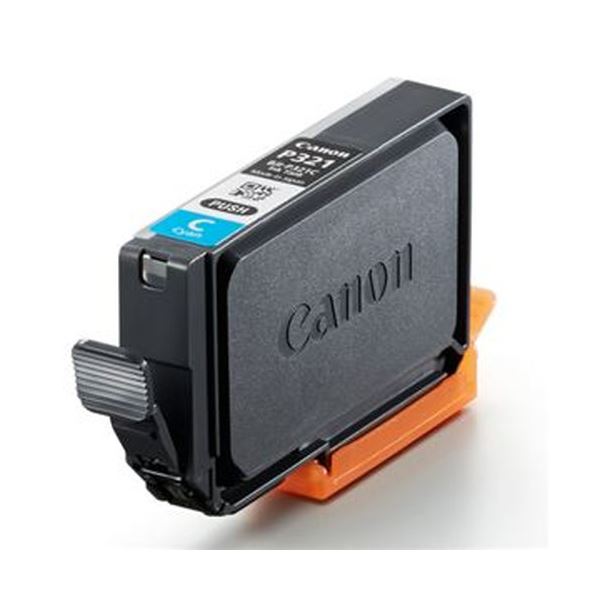 （まとめ）キヤノン インクタンクBJI-P321C（1P）顔料シアン 14.5ml 9043B002 1個〔×3セット〕〔代引不可〕の通販は 19,720円