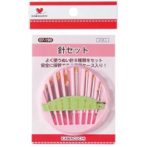 まとめ）KAWAGUCHI 針セット 30本入 07-190〔×20セット〕〔代